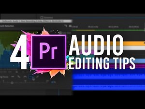 4 Premiere Pro 2020 Audio Editing Tips to Improve Audio Quality