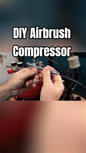 DIY AIRBRUSH COMPRESSOR! Come see our full tutorial