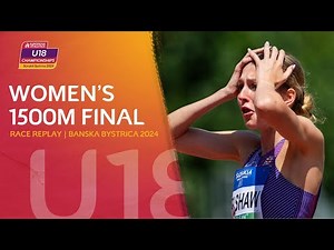 New British middle distance prospect! 👀 Women's 1500m final | Banska Bystrica 2024