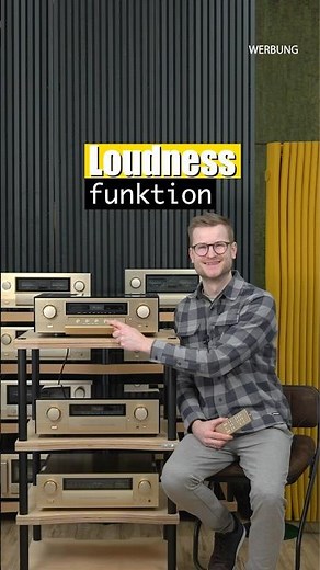 Are you familiar with the loudness function? Peter explains it in the video.