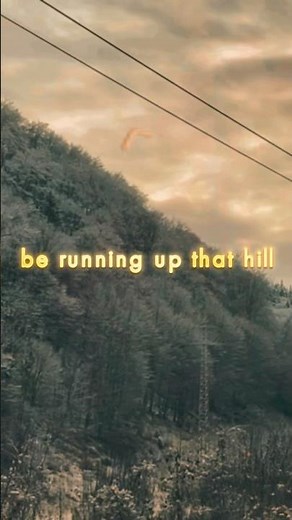 Kate Bush - Running Up That Hill (A Deal With God) Lyrics ✨