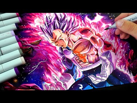 Drawing VEGETA God of Destruction | New OFFICIAL FORM