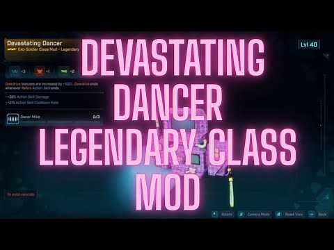Borderlands 4 How & Where To Get Devastating Dancer Legendary Class Mod, Stats & Unique Effects