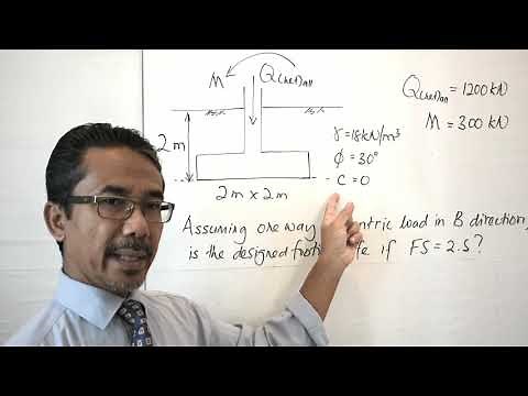 Shallow Foundation - 05 Eccentric Load