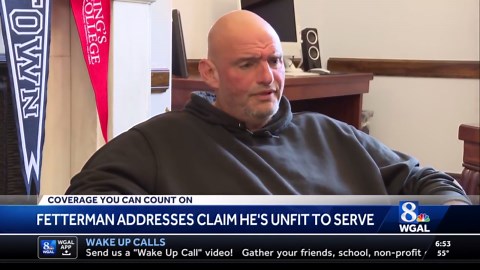 Sen. John Fetterman dismisses claims of erratic behavior as a 'hit piece'