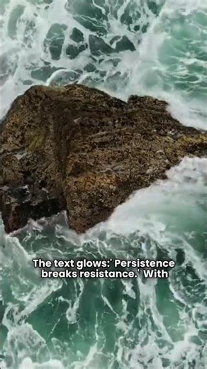 Persistence Breaks Resistance | Motivational Quote Animation