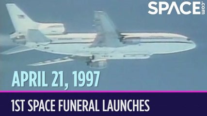 OTD In Space - April 21: 1st Space Funeral Launches On 'Founders Flight'