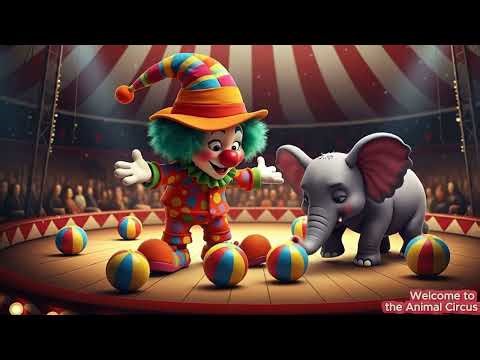 🎪 Welcome to the Animal Circus Song🎶 Toddler Fun Video