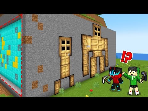 We Found Scary GIANT DOORS in Minecraft!