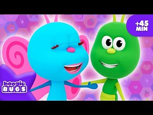 🌟Happy Adventures 🌈 45 MIN of Songs and Fun 🐞 BOOGIE BUGS 🎵 NURSERY RHYMES FOR KIDS