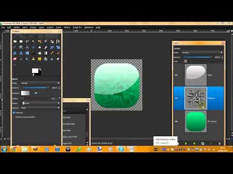 GIMP Tutorial: iPhone/iPad Icon