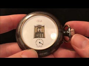 G.T. Antique Digital Pocket Watch