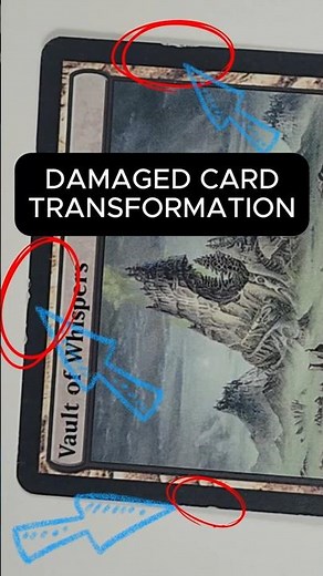 👻 Vault of Whispers 👻 Restoration + Full Art Textless MTG Alter