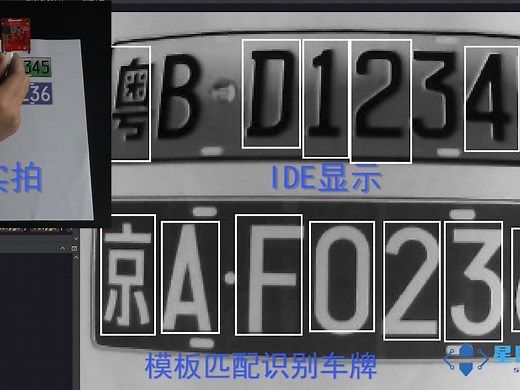 星瞳科技OpenMV Cam智能摄像头功能演示AI神经网络目标检测分类 人工智能模版匹配 红外热成像 追小球巡线小车 颜色数字圆形矩形二维码条码Apriltag