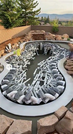 From Empty Land to Luxury Swimming Pool ✨ | Cinematic Transformation