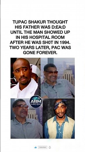 Tupac Thought His Father Was Dead Until He Showed Up at His Hospital Bed #tupac #2pac #hiphophistory