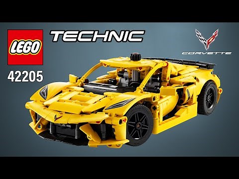 LEGO® Technic™ Chevrolet Corvette Stingray (42205)[732 pcs] Step-by-Step Building Instructions | TBB