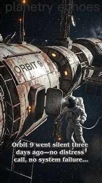 LAST MESSAGE FROM ORBIT 9 😳#shorts