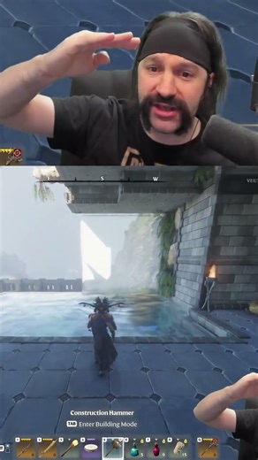 The infinity pool is complete!!! #Enshrouded #TwitchStreamer #CoinFuryTV #shorts