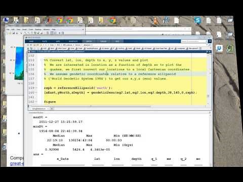MATLAB for Analyzing and Visualizing Geospatial Data
