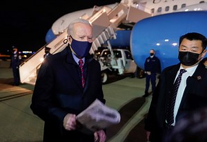 Biden’s foot ‘completely healed’ after fractures suffered while playing with dogs