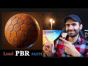 How to quickly load PBR Materials in 3dsMax