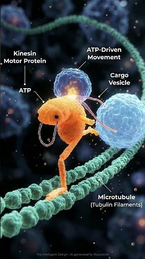 **The Protein That Walks Inside You - Kinesin Motor Protein Animation**
