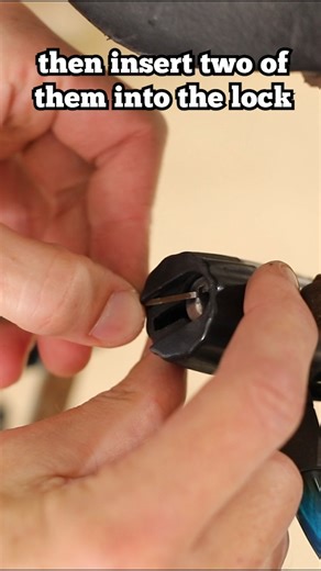 Craig Turner | This trick opens any bike lock in seconds. Check out the full length video - link in bio . . . #lockpicking #hack #bike #bicycle #lock... | Instagram
