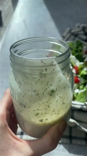 Homemade Ranch Dressing in 60 Seconds