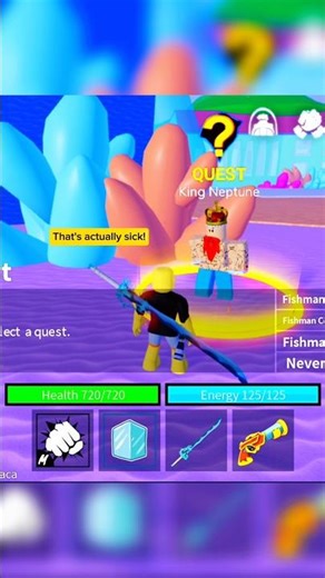 Finding the Secret Underwater City😮 #bloxfruits #roblox #underwatercity #fisherman #warriors #gaming