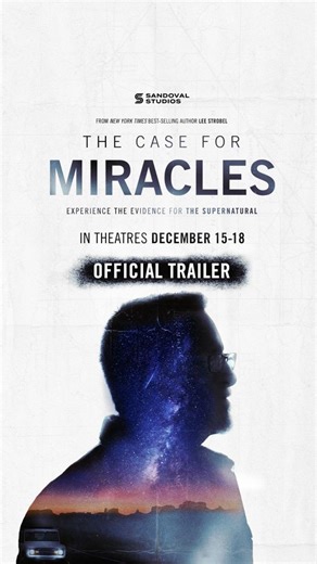 He didn’t believe in miracles — until he found proof. 💫 See "The Case for Miracles" in theaters December 15! | I Love Humor