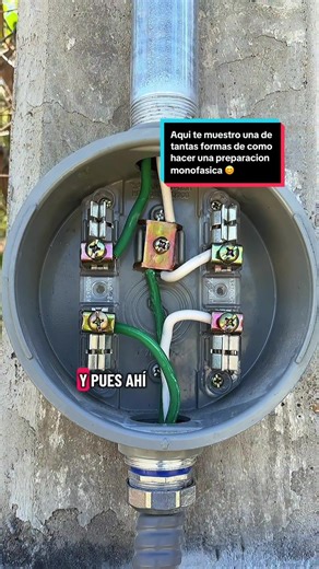 Preparación eléctrica a 127v para uso doméstico