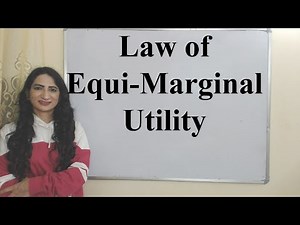 Law of Equi-Marginal Utility