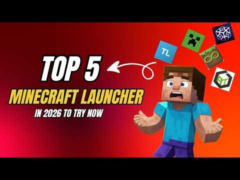 Top 5 Minecraft Launchers 2026 - TLauncher Alternatives Ranked! (Low-End PC)
