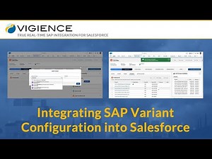 Integrating SAP Variant Configuration into Salesforce