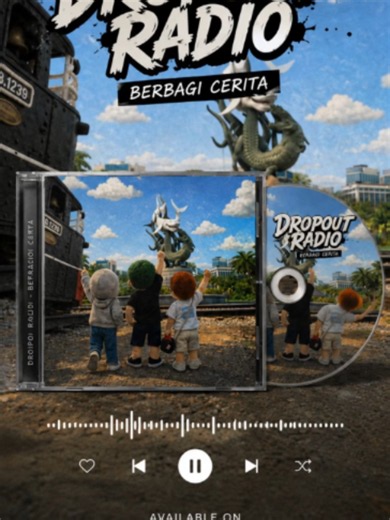 Pernah nggak sih, ada seseorang yang dulu selalu ada untuk berbagi cerita, tapi sekarang hanya tinggal kenangan? Dropout Radio - Berbagi Cerita adalah lagu tentang pertemanan, kenangan, dan perjalanan hidup yang membuat kita berubah. Cocok buat kamu yang sedang merindukan masa-masa indah bersama orang terdekat. Dengerin sampai habis dan tulis di komentar: siapa orang yang paling sering berbagi cerita denganmu dulu? 🖤 🎧 Jangan lupa follow untuk lagu Pop Punk Indonesia terbaru dari Dropout Radio