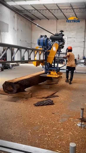 VECTRON 3530/25 High-performance portable sawmill, designed for large-diameter logs. Precise cutting, robust structure, and consistent productivity. | Vectron Portable Sawmill