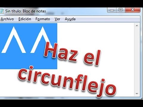 ⭐HACER SIMBOLO DE POTENCIA O ACENTO CIRCUNFLEJO