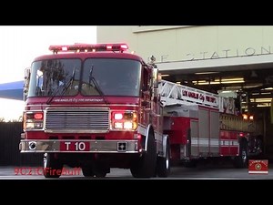 LAFD Station 10 Response Compilation
