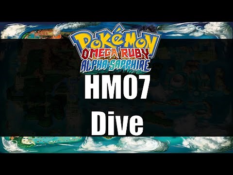 Pokemon Omega Ruby & Alpha Sapphire - Where to get HM07 Dive