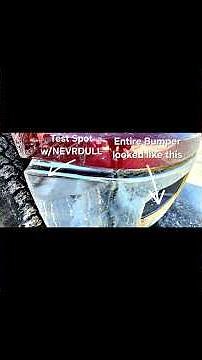 Remove Rust From A Chrome Bumper in 4 Easy Steps with ONLY 3 Products 😮
