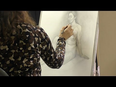 ヌードデッサンの現場（2023/01/21 - a）model：M
