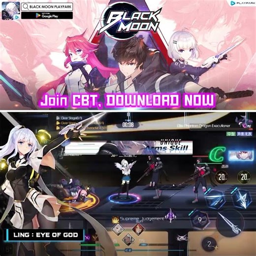 Black Moon: Intense Action RPG Join CBT Download Now
