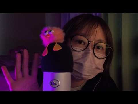 [EN Sub]Deep Sleep ASMR 🎙️ Blue Yeti Mic Test / Whispering [JP/KR]