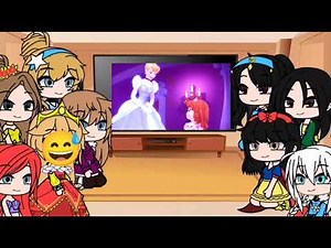 some of the disney princesses react to sofia/hufia👑✨[]ORIGINAL[]