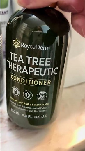 Soothe your scalp with Roycederm Tea Tree Shampoo & Conditioner