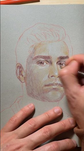 Prismacolor Colored Pencil Portrait Drawing Step By Step
