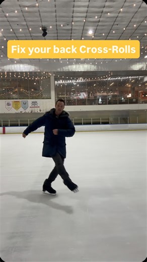 Ice Edge Academy on Instagram: "Struggling with your back cross-rolls? Try this technique that us ice dancers use to get posts and deep edges! #iceskating #figureskating #iceedgeacademy #figureskatingcoach #teamusa #learntoskate #skatingcoach #icedance #skatingdrills"