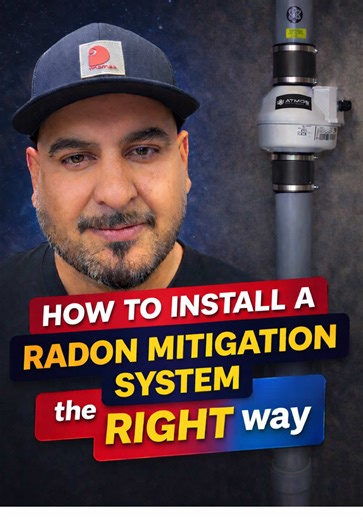 Installing a radon system isn’t hard — installing it the RIGHT way is. Watch before you trust any setup. ⬇️ #radon #radonawareness #radontesting #radonmitigation #CalgaryRadon