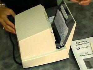 840 Electric Operating Instructions